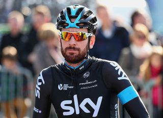 Team Sky’s Bradley Wiggins is pensive as he lines up for the 2015 Paris-Roubaix – his last race as a WorldTour rider