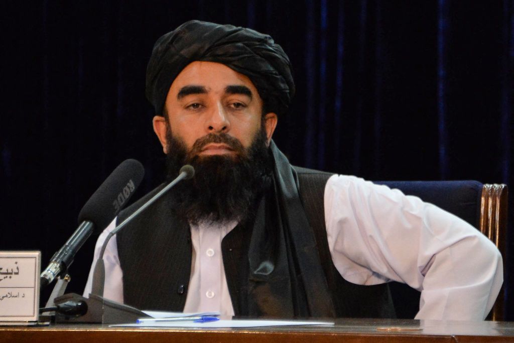 Zabihullah Mujahid.