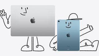 Apple MacBook and iPad