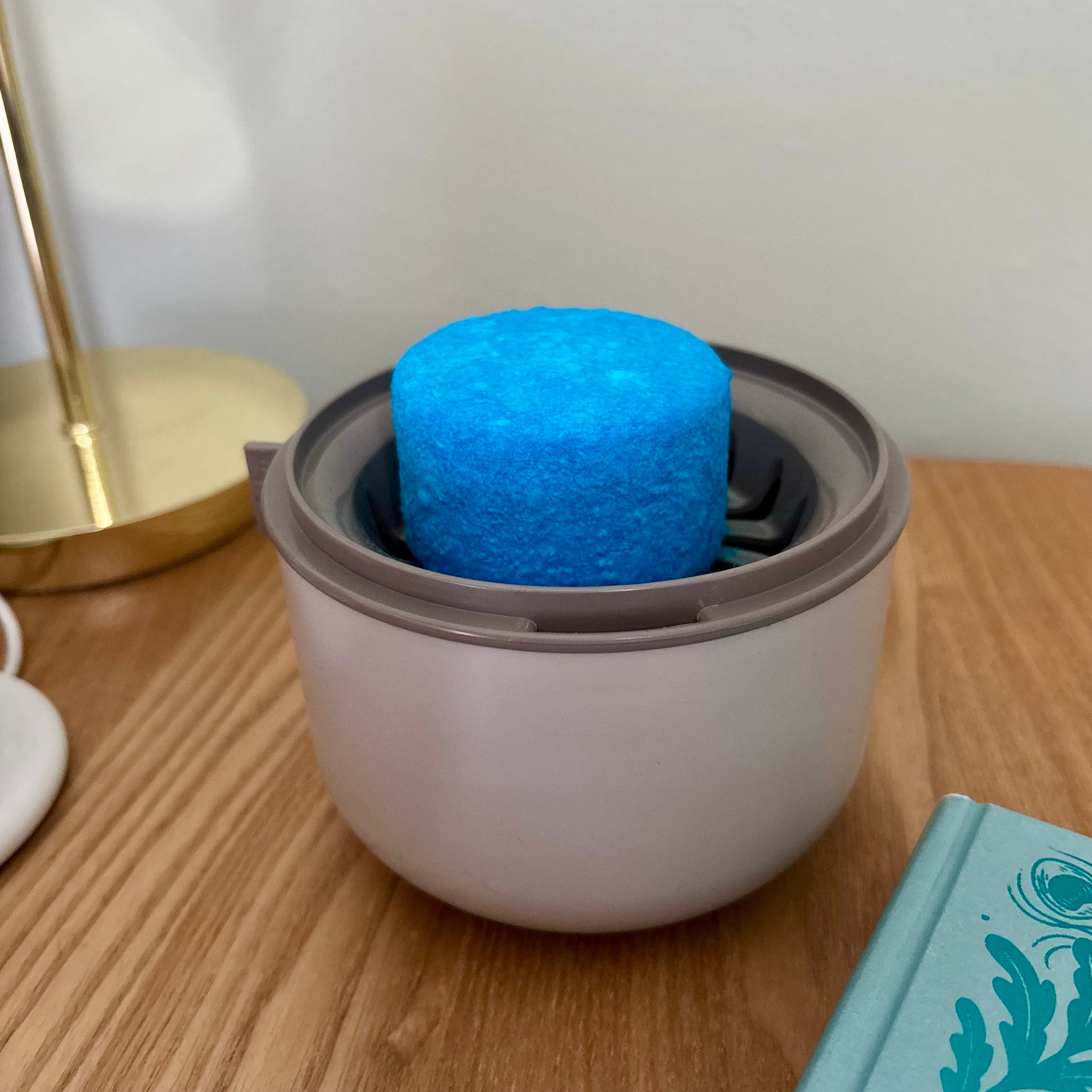 minky damp guard open with blue tablet