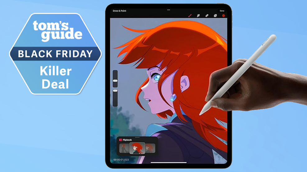 Apple Pencil Pro met Black Friday-dealtag erop