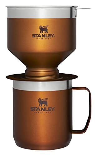 Stanley Classic, das perfekte Geschenkset zum Aufgießen, steigert Ihr Kaffeeerlebnis mit präzisem Ausgießen und zeitlosem Stil | 20oz/12oz | Ahorn