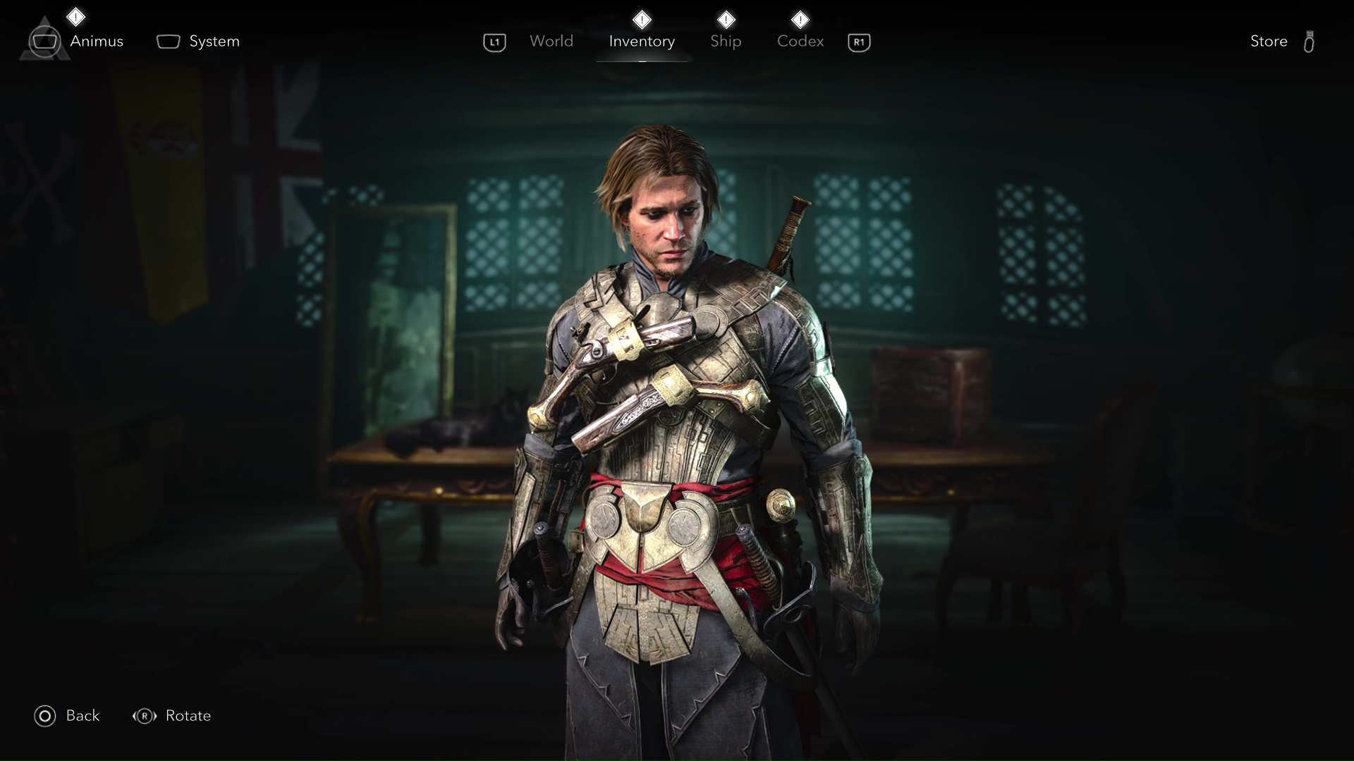 The Mayan Outfit in Black Flag, reward for solving all the Stelae puzzles