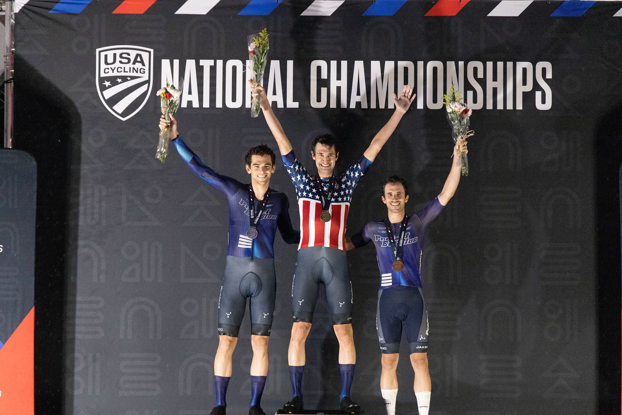 Men's Elite Podium - criterium