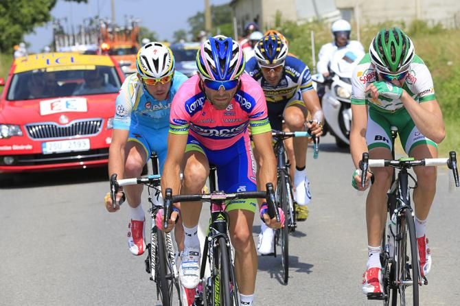 Manuele Mori (Lampre - Merida) in the break