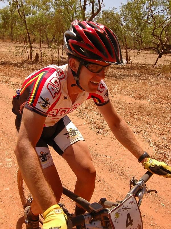Australian Defence Force cyclist Shane Taylor riding into form.