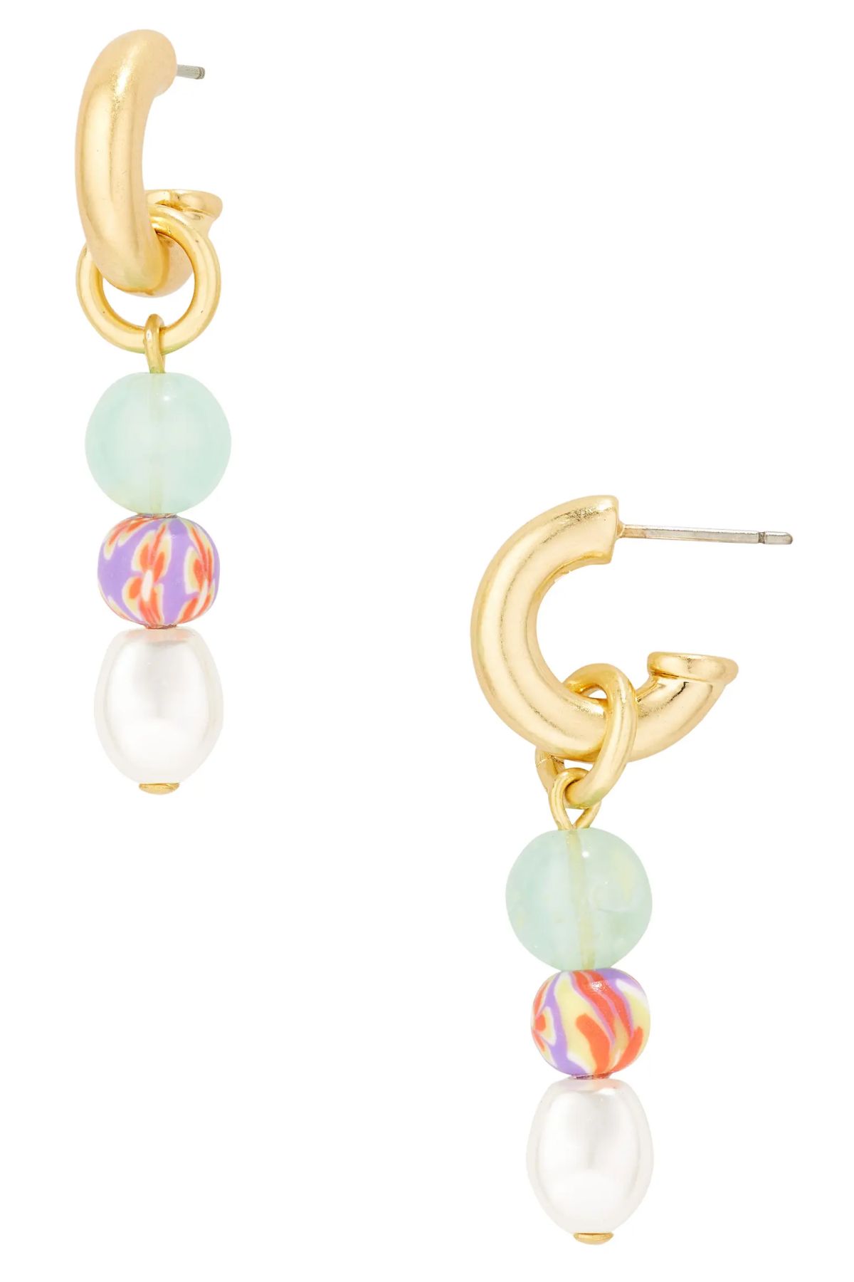 Madewell Upcycled Bead Earrings