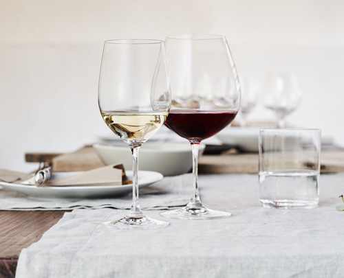 Riedel wine glasses