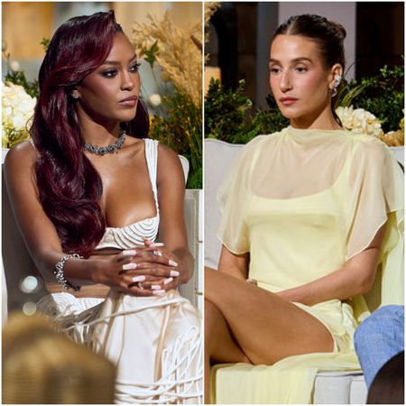Ciara Miller and Amanda Batula at the 'Summer House season 10 reunion.