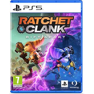 The best PS5 games; a pack image for Ratchet and Clank Rift Apart
