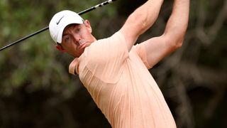 Rory McIlroy takes a shot at the Valero Texas Open