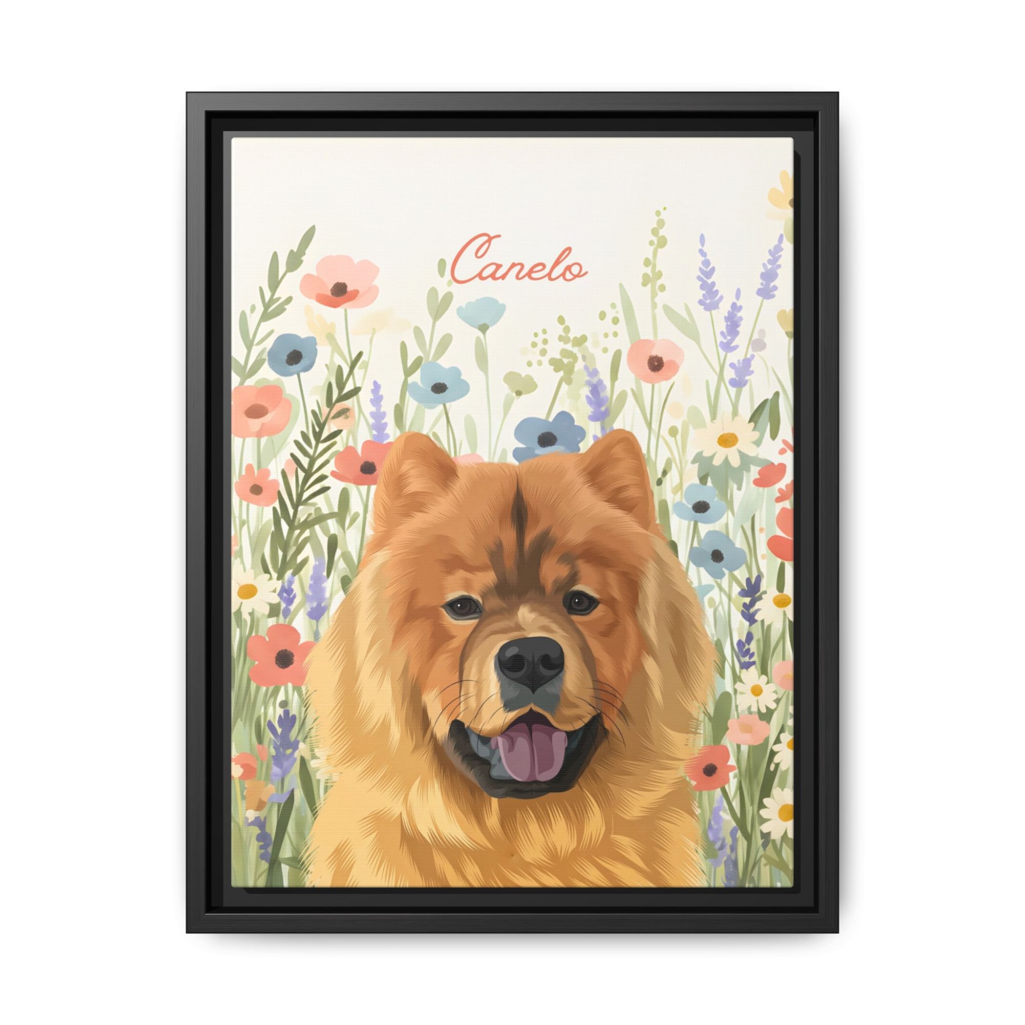 A custom pet portrait from Canelo &amp;amp; Co.
