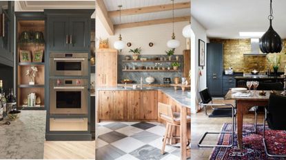 Three kitchens with character and interest