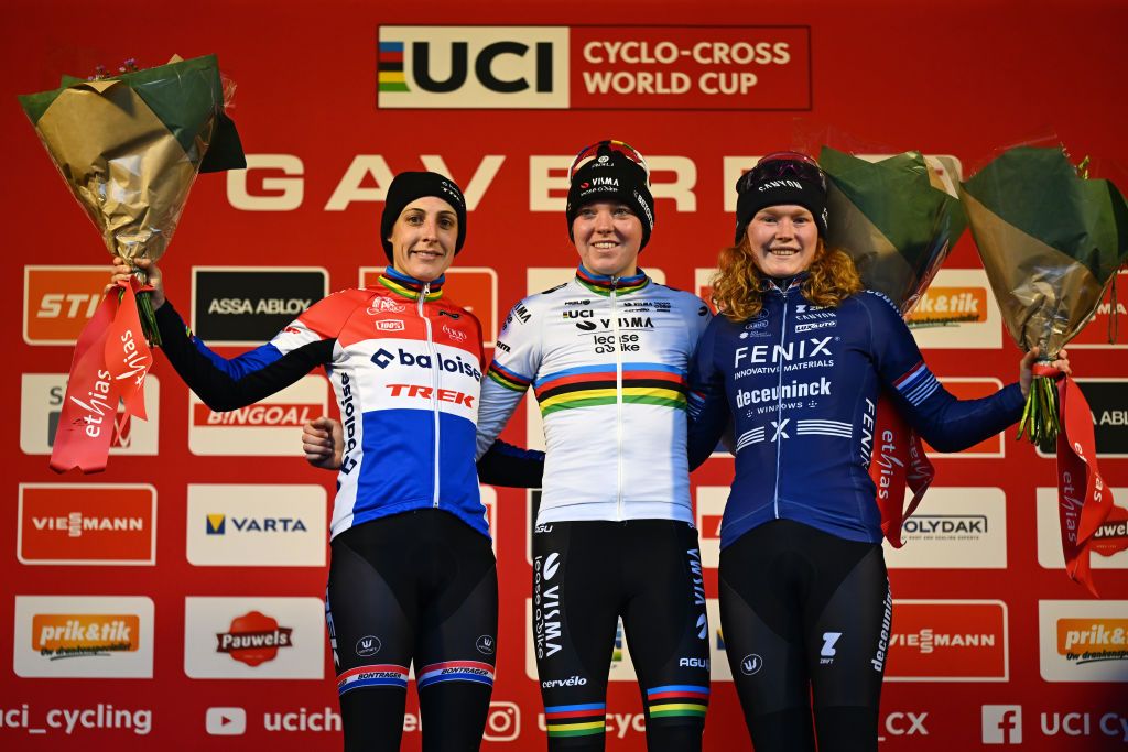 Gavere 2024: the final podium