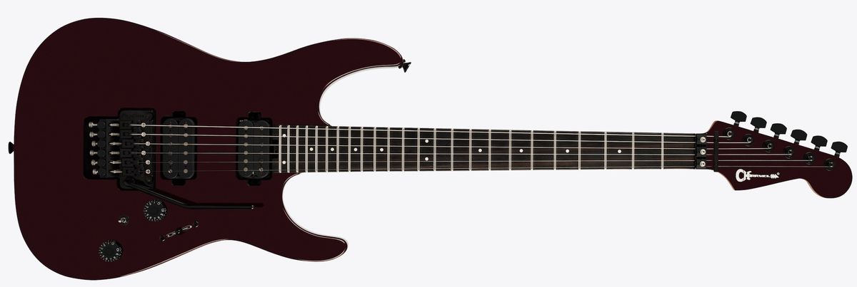 Three of Charvel's new-for-2026 Pro-Mod Plus Dinky DK24 models