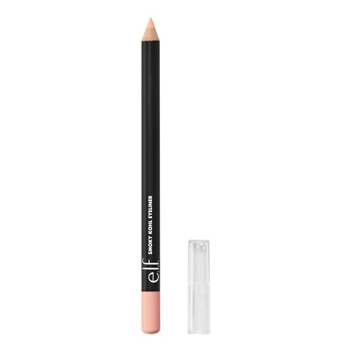 E.l.f. Smoky Kohl Eyeliner, Eye Pencil for Creating Long-Lasting, Bold, High-Pigment Makeup Looks, Vegan &amp;amp; Cruelty-Free, Beige Flag