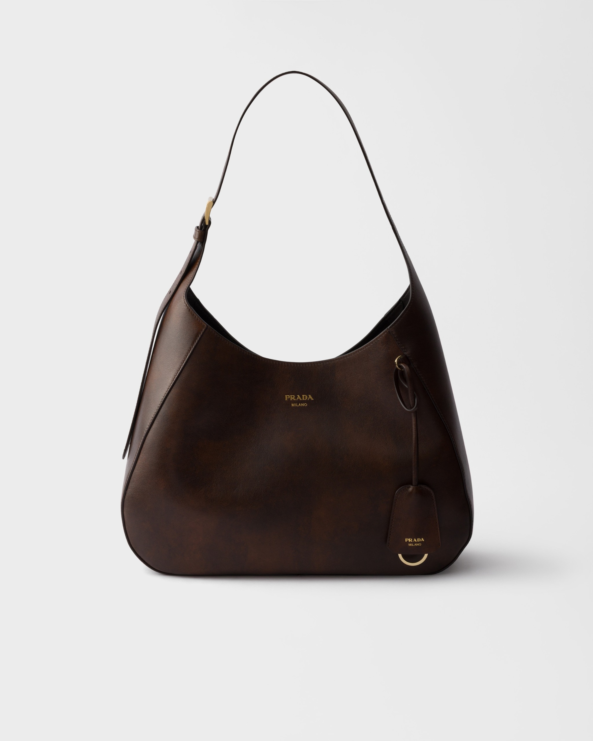 Prada Boogie Large Leather Bag