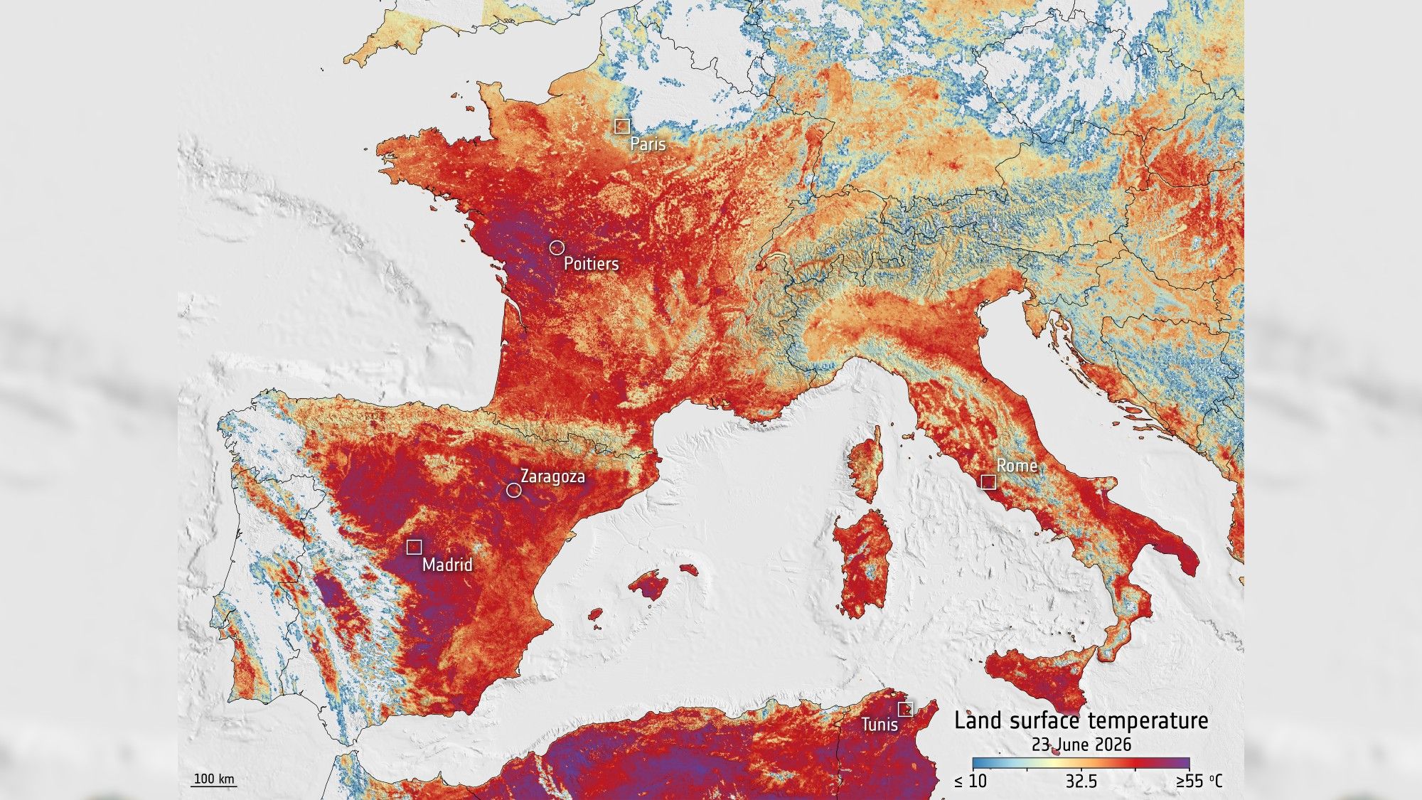 Europe’s lethal warmth wave seen from house photograph of the day for June 30, 2026