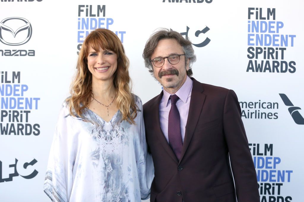 Marc Maron and Lynn Shelton