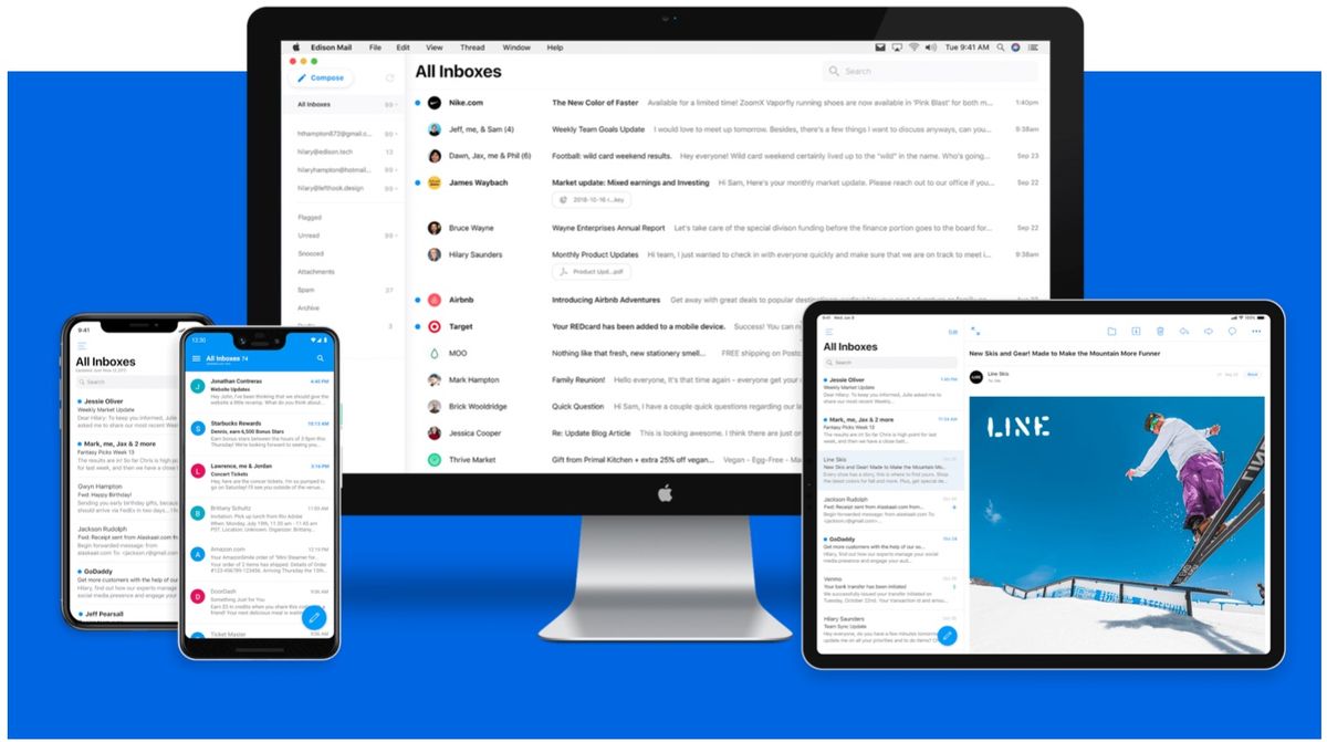 Edison Email On Devices