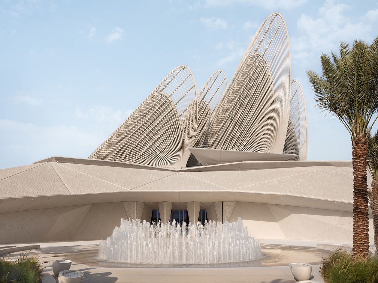 Zayed National Museum opens as a falcon-winged beacon in Abu Dhabi