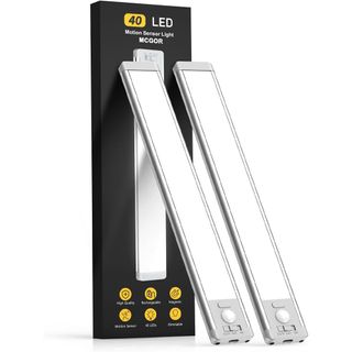 pack of two LED motion sensor strip lights