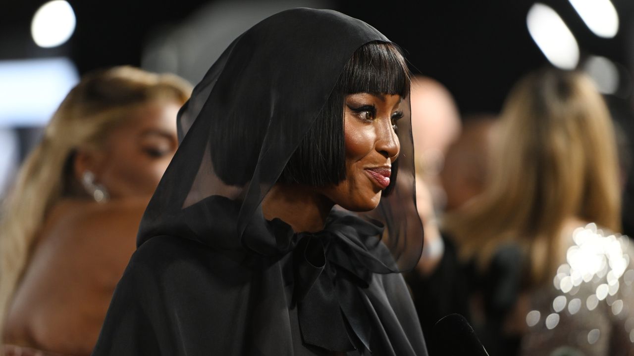 Naomi Campbell at the BAFTAs