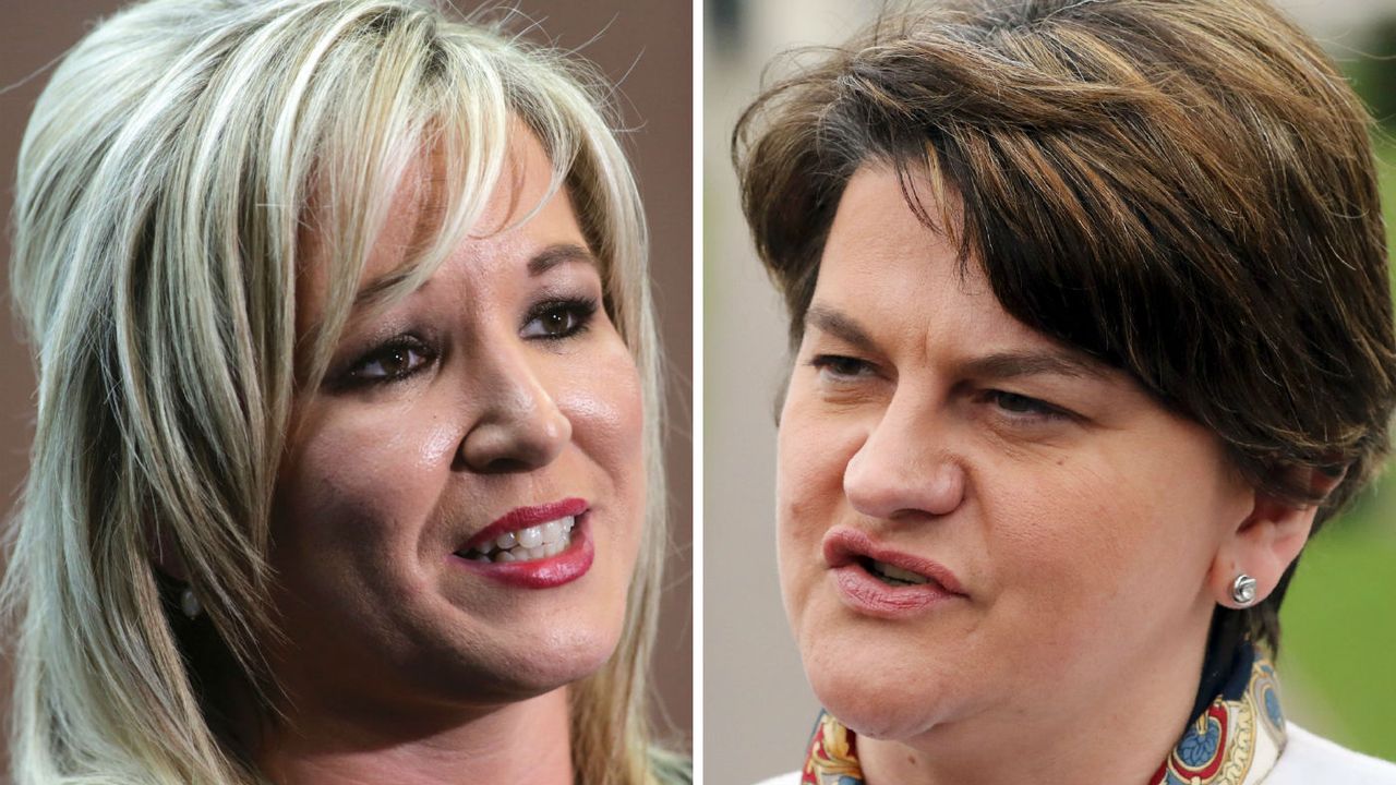 Michelle O&amp;#039;Neill and Arlene Foster