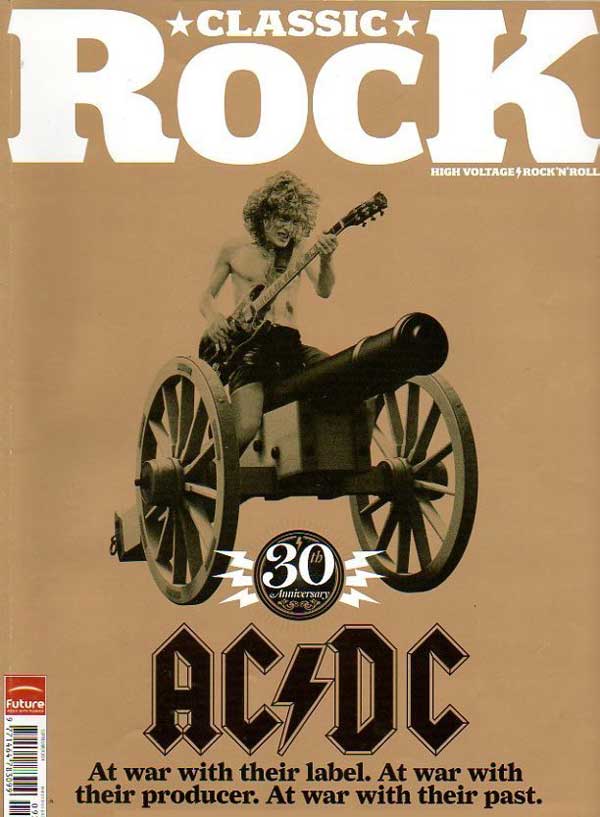 The cover of Classic Rock 162, featuring AC/DC
