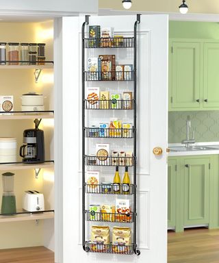 Over door kitchen on sale storage racks