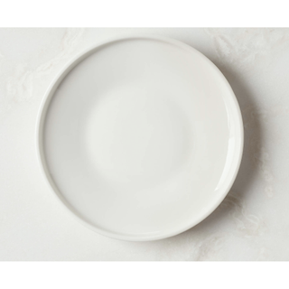 Contempri white appetizer plate