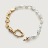 Keshi Pearl Bracelet, 18ct Gold Plated Vermeil - £170 at Monica Vinader