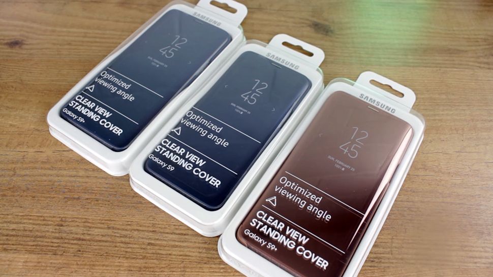 Samsung S9 Clear View cases