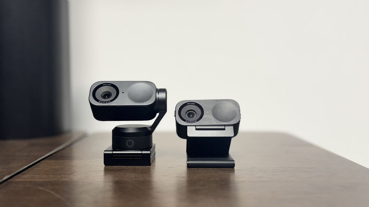 The Insta360 Link 2C alongside the Link 2