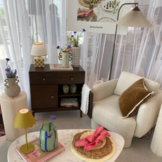 Next Home lighting at summer press show.