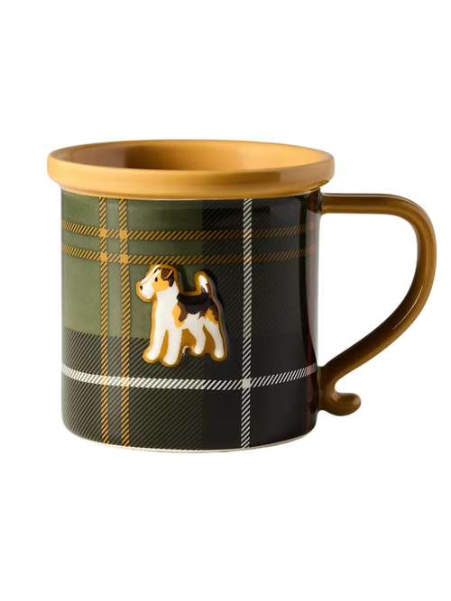 Stoneware Dog Mug