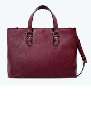 Zara Burgundy Bag, £29.99