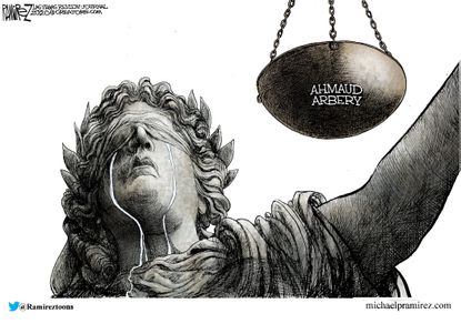 Editorial Cartoon U.S. Ahmaud Arbery justice
