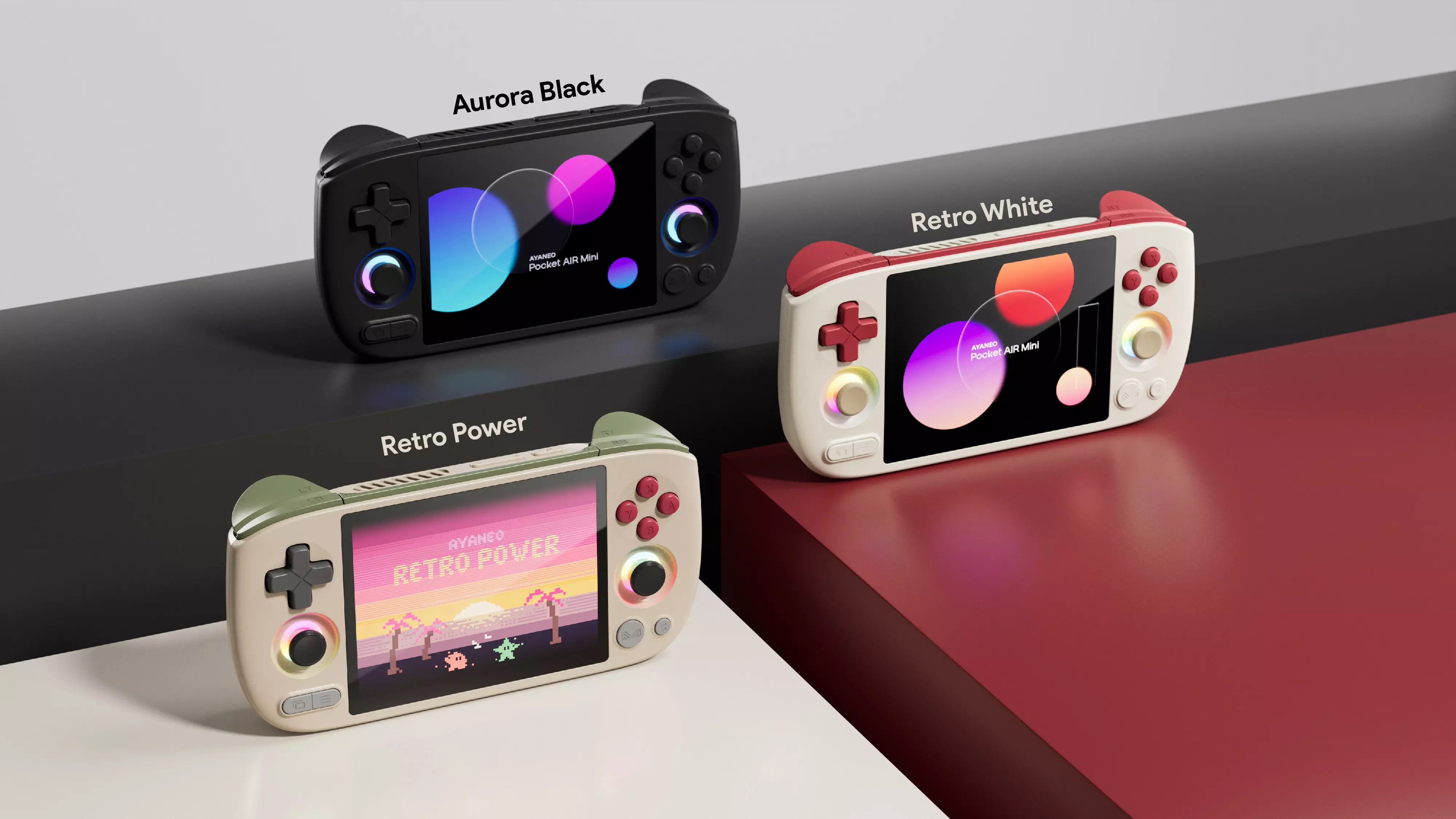 AYANEO Pocket AIR Mini color options