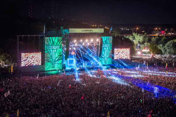 Clay Paky Lights at ACL