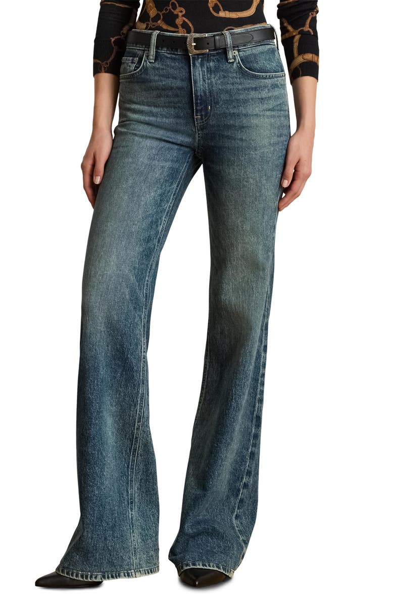 High Waist Flare Jeans