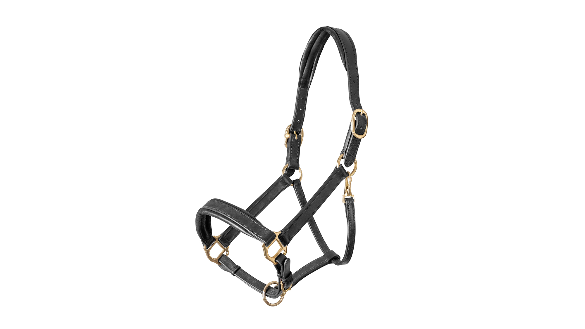 Shires Velociti Gara Leather Travel Headcollar
