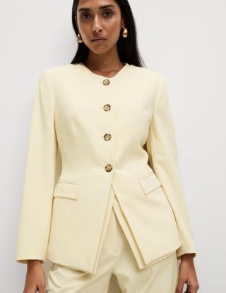 Marks and Spencer, Tailored Collarless Blazer