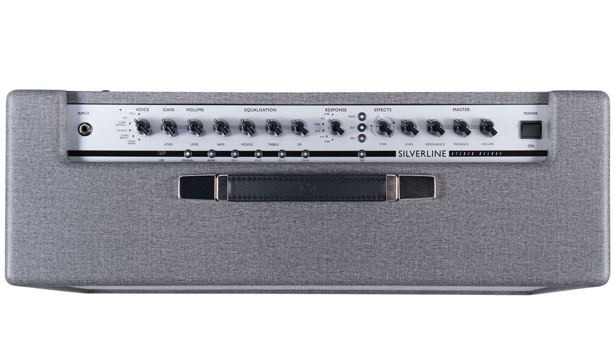 The Silverline Deluxe Stereo control panel.