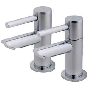 Wickes Mirang Chrome Bath Taps