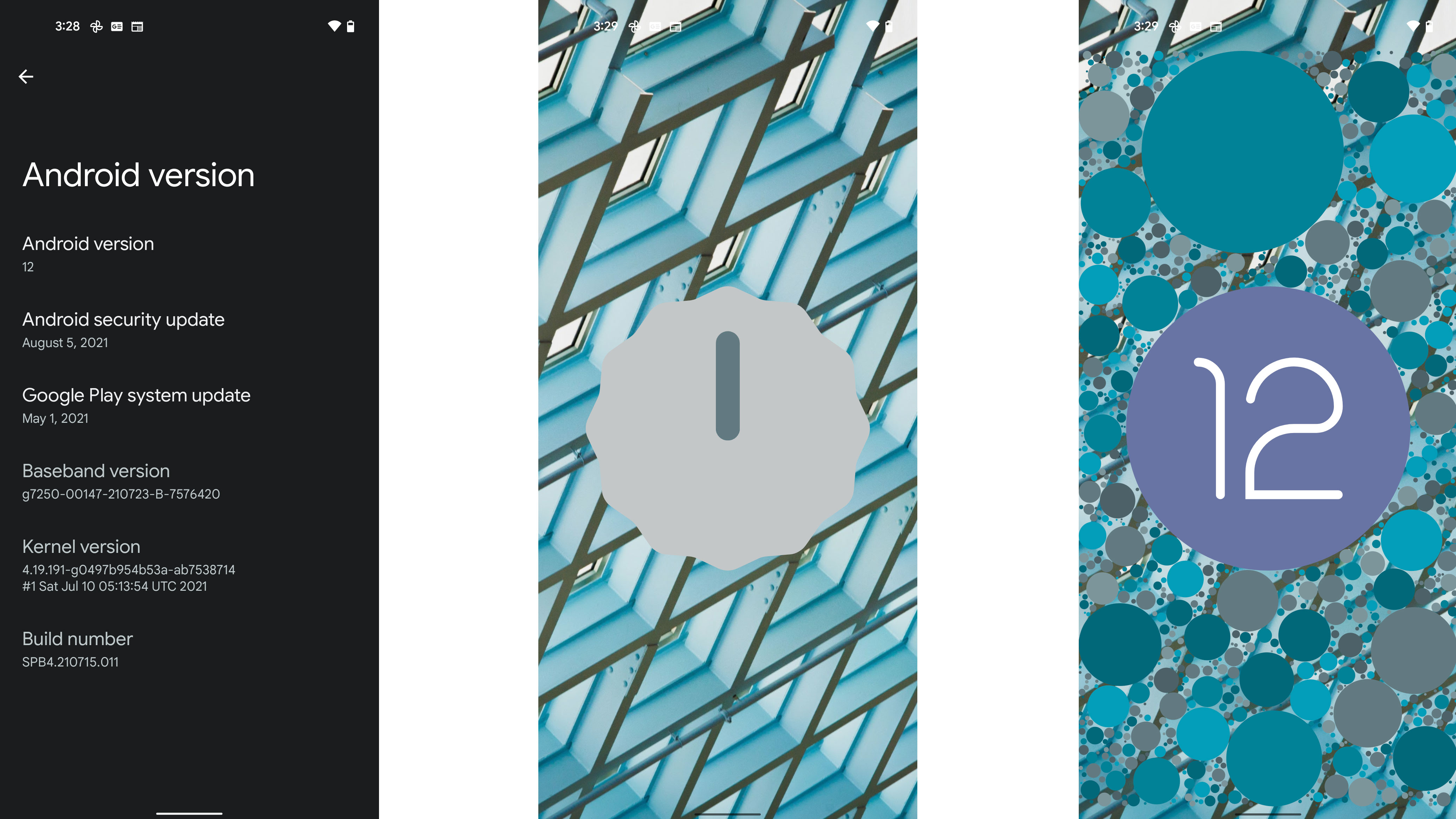 Android 12 easter egg