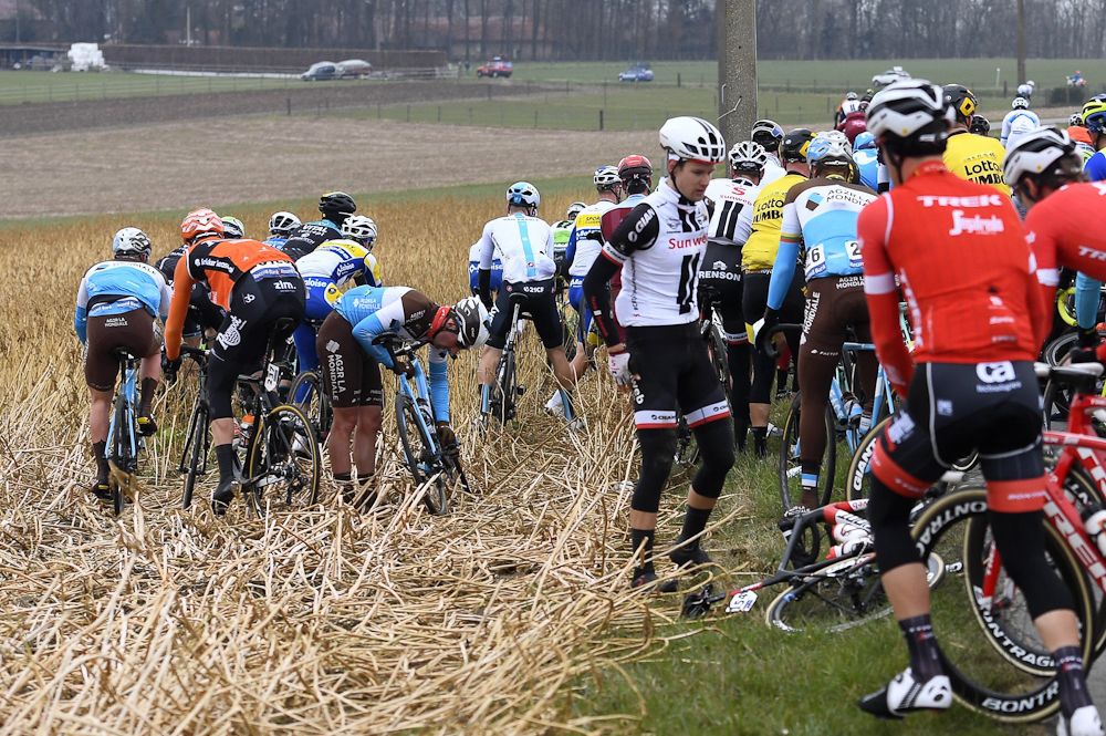 A crash with 100km to go blew E3 apart