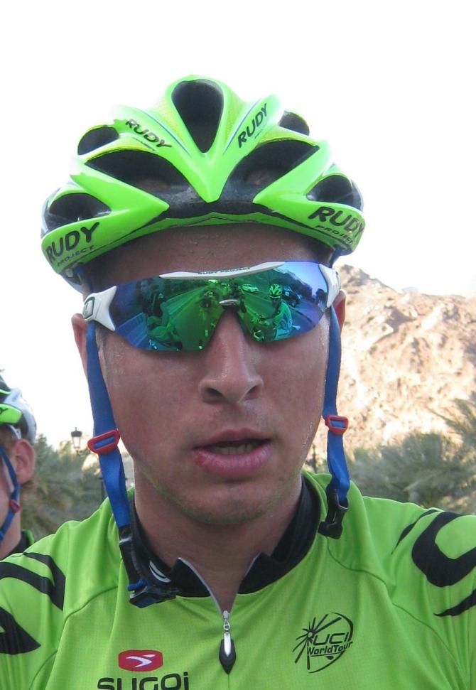 Stage 2 winner Peter Sagan (Cannondale)