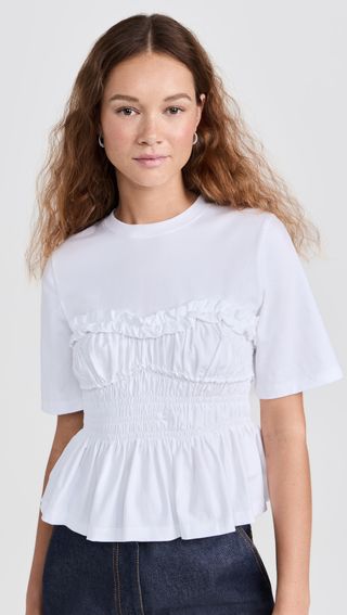 Vilde T-Shirt Jersey White