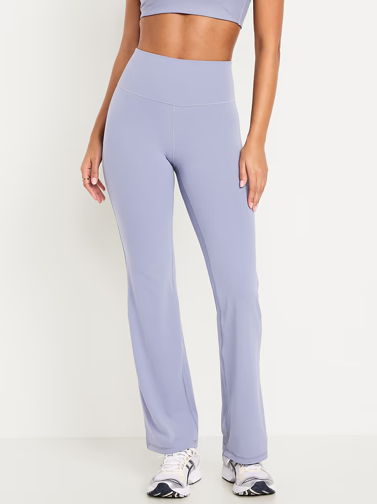 Old Navy + Extra High-Waisted PowerChill Hidden-Pocket Flare Pants